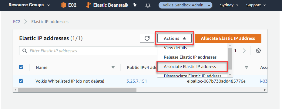 Assigning IP address 1